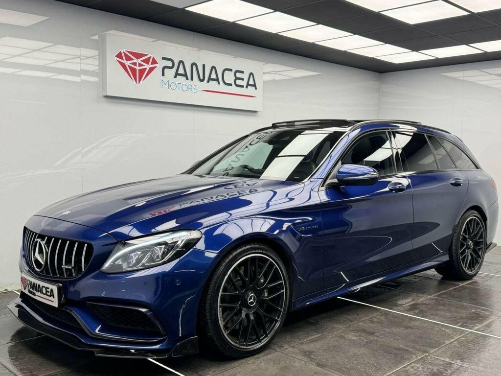 Mercedes-Benz C Class 4L Amg Blue #3