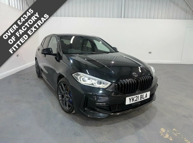 BMW 1 Series 2.0 118D M Sport Lcp Hatchback E YK21BLA Black