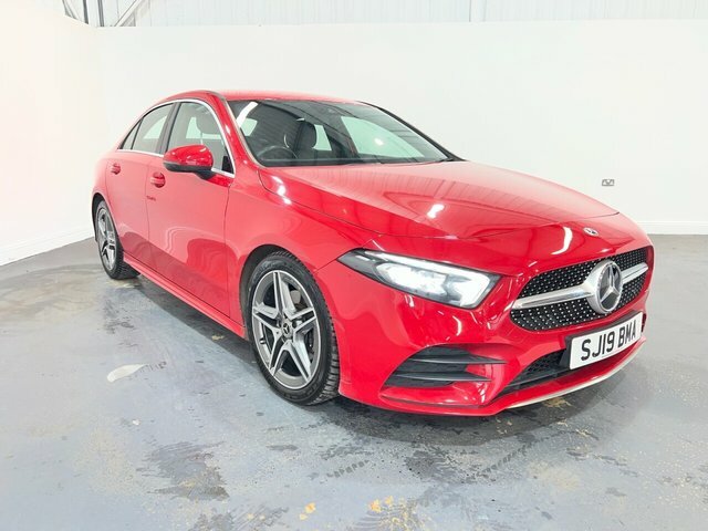 Mercedes-Benz A Class 1.5 A180d Amg Line Saloon 7G-dct Euro 6 Red