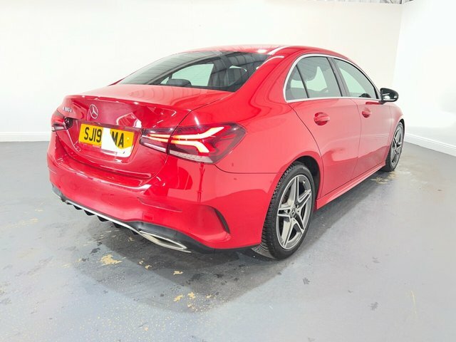 Mercedes-Benz A Class 1.5 A180d Amg Line Saloon 7G-dct Euro 6 SJ19BMA Red #6