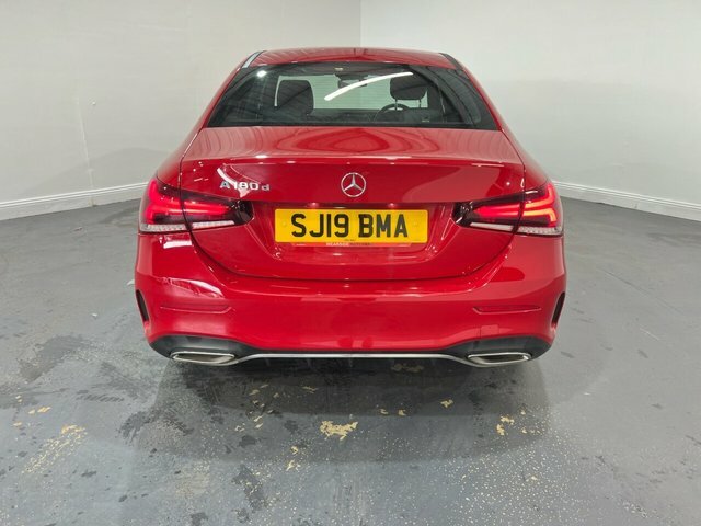 Mercedes-Benz A Class 1.5 A180d Amg Line Saloon 7G-dct Euro 6 SJ19BMA Red #5
