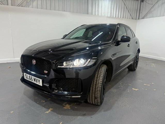 Jaguar F-Pace 3.0 D300 V6 S Suv Awd Euro 6 Ss SL66MVY Black #3
