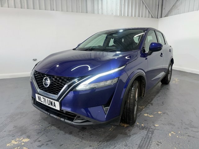 Nissan Qashqai 1.3 Dig-t Mhev Acenta Premium Suv Hybri NL71UWA Blue #3
