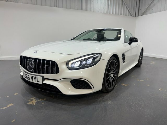Mercedes-Benz SL Class 4.7 Sl500 V8 Amg Line Roadster G-tronic White #3
