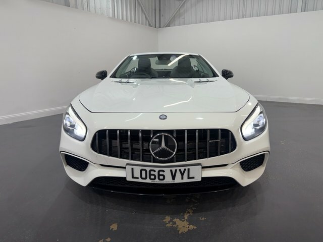 Mercedes-Benz SL Class 4.7 Sl500 V8 Amg Line Roadster G-tronic White #2