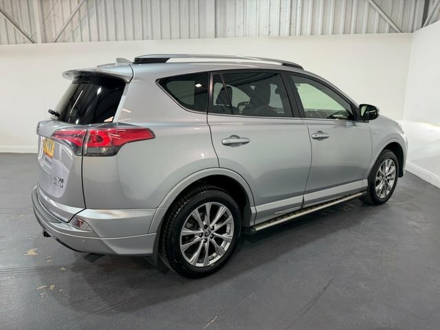 Toyota Rav 4 2.5 Vvt-h Excel Suv Hybrid Cvt 4Wd Euro KU17PWV Silver #4