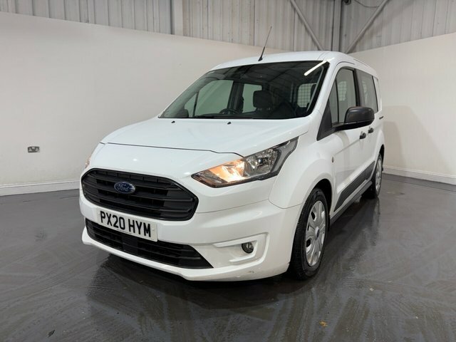 Ford Transit Connect 1.5 220 Ecoblue Trend Crew Van Double Cab 6Dr Dies White #3