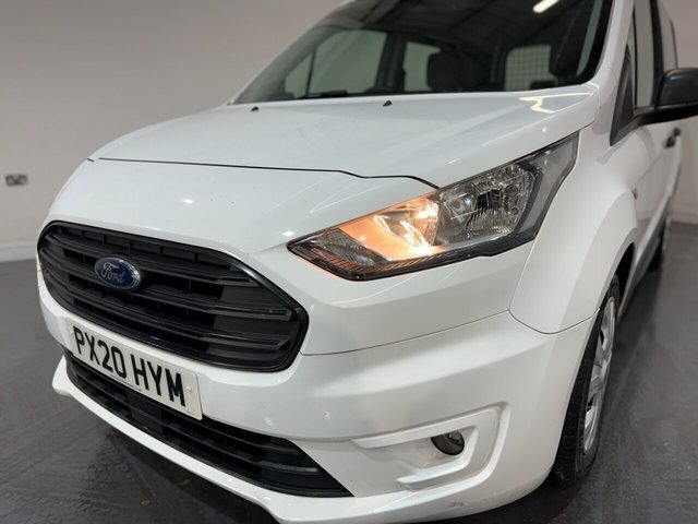 Ford Transit Connect 1.5 220 Ecoblue Trend Crew Van Double Cab 6Dr Dies White #4
