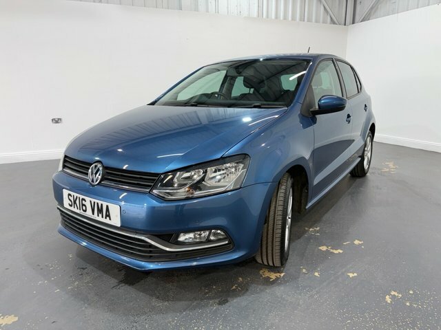 Volkswagen Polo 1.2 Tsi Bluemotion Tech Match Hatchback SK16VMA Blue #2