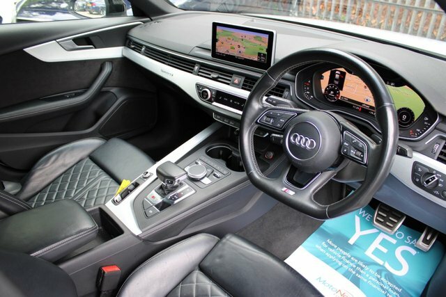 Audi S4 2017 3.0 Tfsi V6 Saloon Tiptronic Quatt DF17FUU White #2