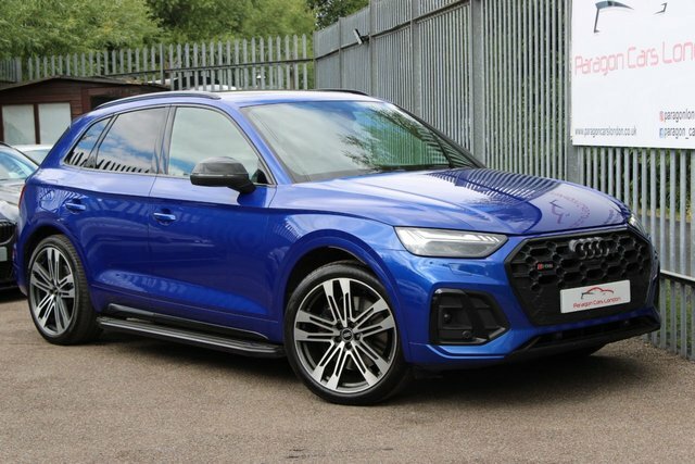 Audi SQ5 2021 3.0 Tdi V6 Suv Tiptronic Quattro E Blue #4