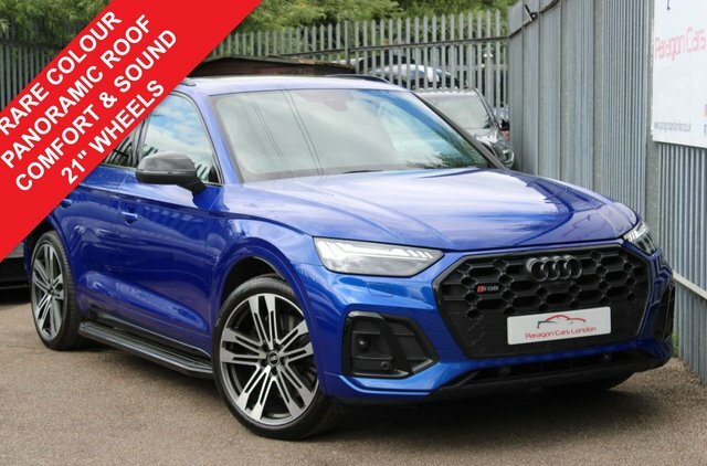 Audi SQ5 2021 3.0 Tdi V6 Suv Tiptronic Quattro E Blue