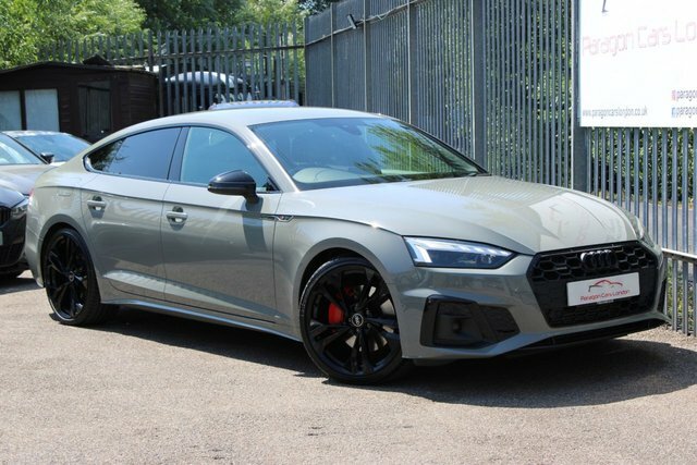 Audi A5 2022 2.0 Tfsi 45 Black Edition Sportback Petro KP22HDE Grey #4