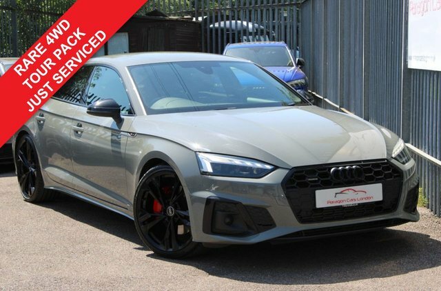 Audi A5 2022 2.0 Tfsi 45 Black Edition Sportback Petro KP22HDE Grey