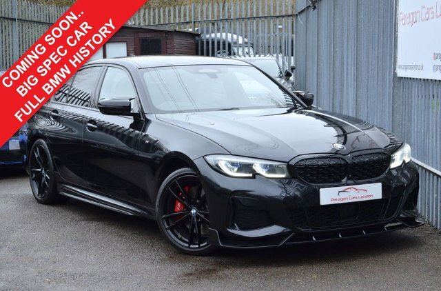 BMW 3 Series 2021 3.0 M340i Mht Saloon Hybrid X Black