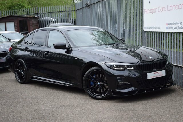 BMW 3 Series 2020 2.0 320D Mht M Sport Saloon Hybrid LR20KHU Black #4