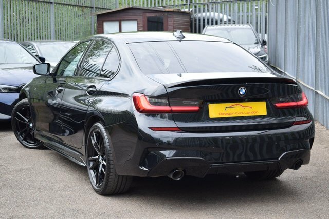 BMW 3 Series 2020 2.0 320D Mht M Sport Saloon Hybrid LR20KHU Black #3