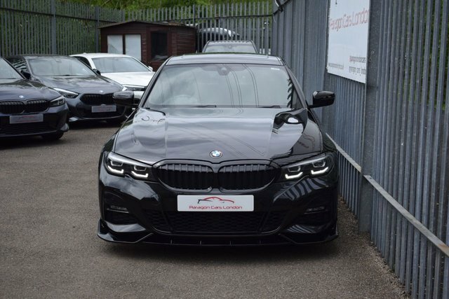 BMW 3 Series 2020 2.0 320D Mht M Sport Saloon Hybrid LR20KHU Black #5