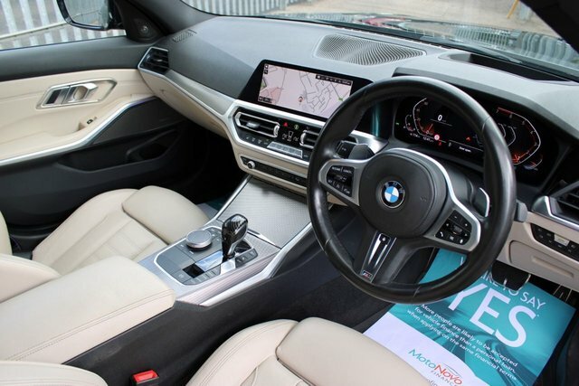 BMW 3 Series 2019 2.0 320I M Sport Saloon Euro YC69UJS Black #2