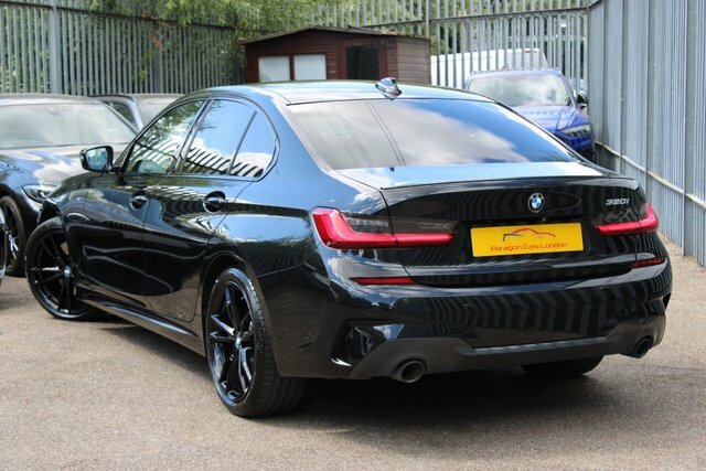 BMW 3 Series 2019 2.0 320I M Sport Saloon Euro YC69UJS Black #3