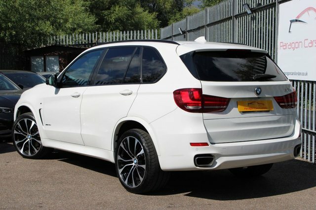 BMW X5 Xdrive40d M Sport White #8