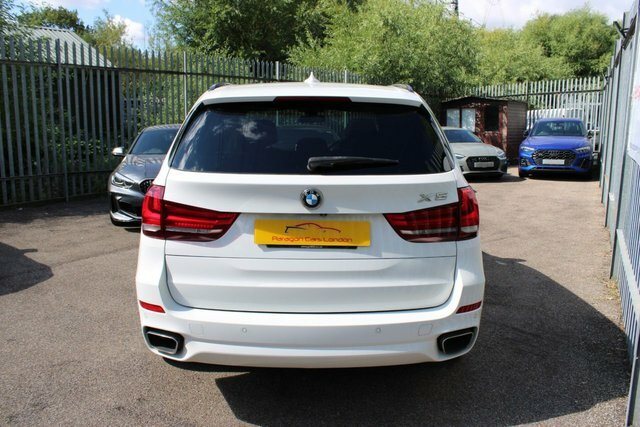 BMW X5 Xdrive40d M Sport White #7