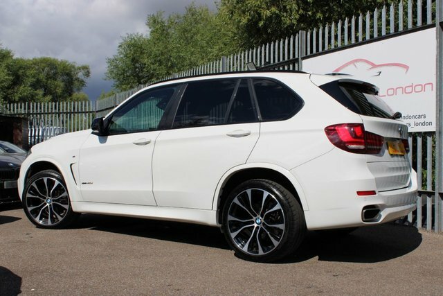 BMW X5 Xdrive40d M Sport White #59