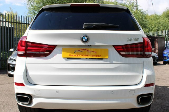 BMW X5 Xdrive40d M Sport White #62