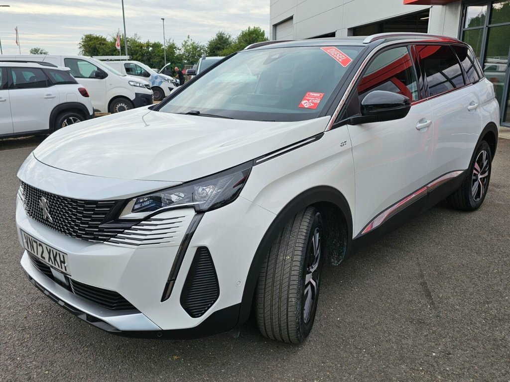 Peugeot 5008 1.5L Gt White #5