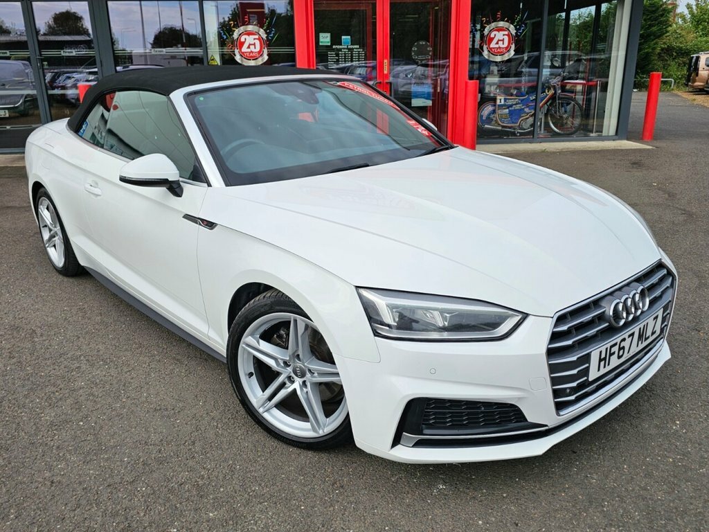 Audi A5 2L S Line HF67MLZ White