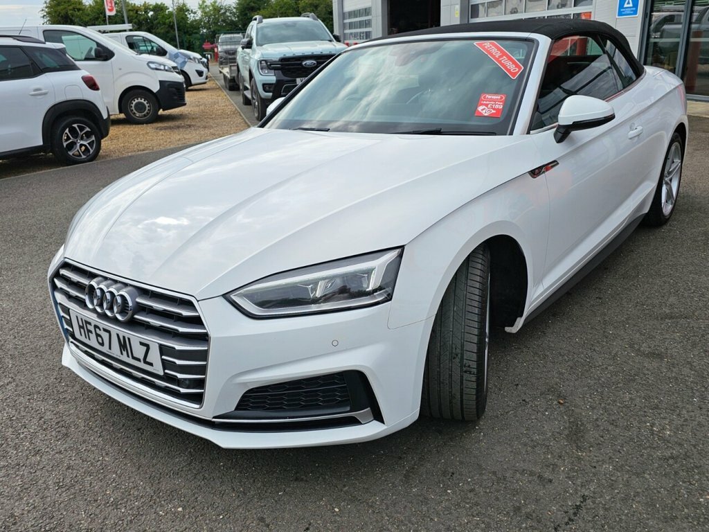 Audi A5 2L S Line HF67MLZ White #5