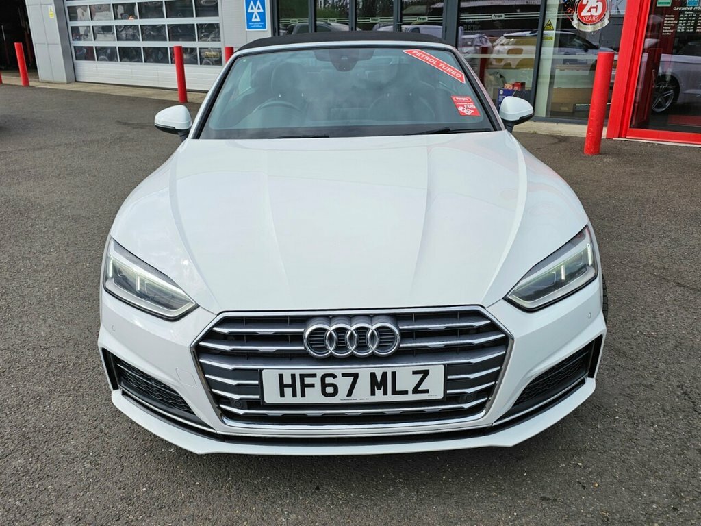 Audi A5 2L S Line HF67MLZ White #4