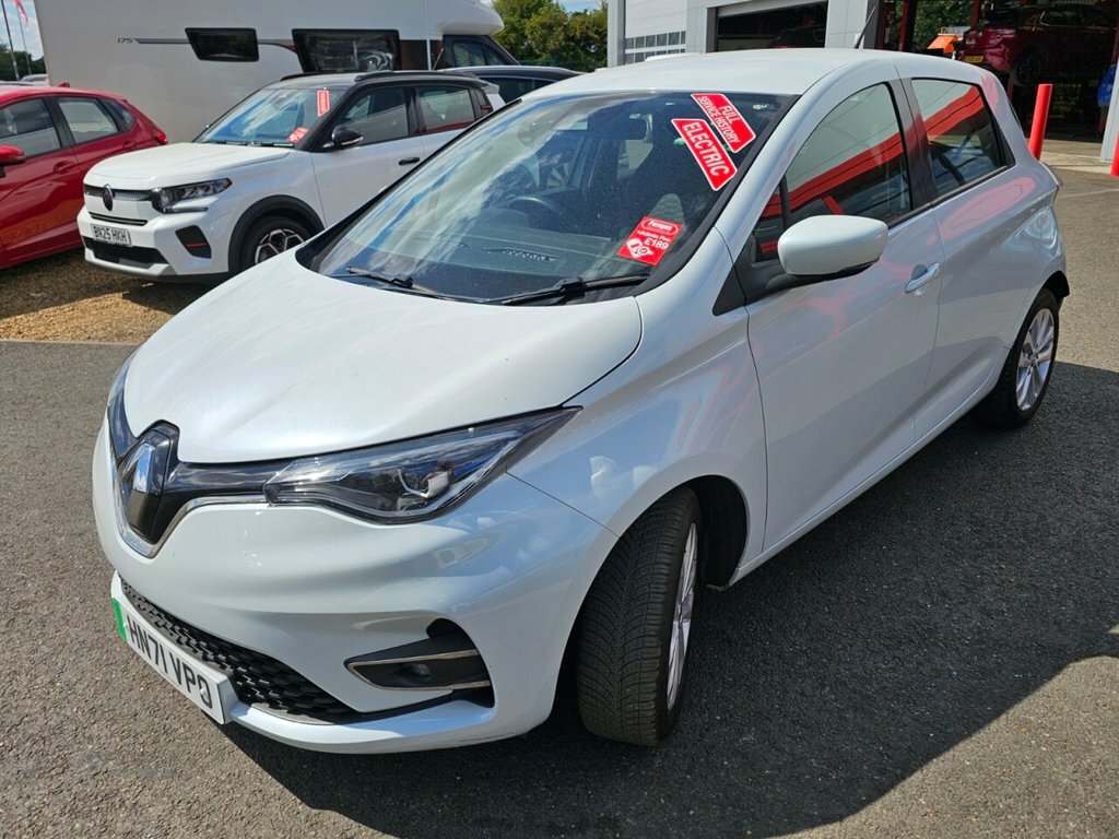 Renault Zoe Zoe Iconic Rapid Charge Ev 50 HN71VPO White #5