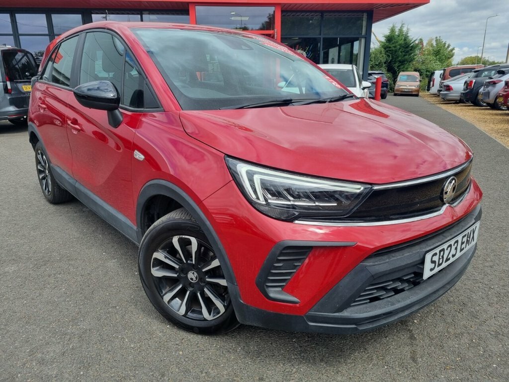 Vauxhall Crossland 1.2L Design Red