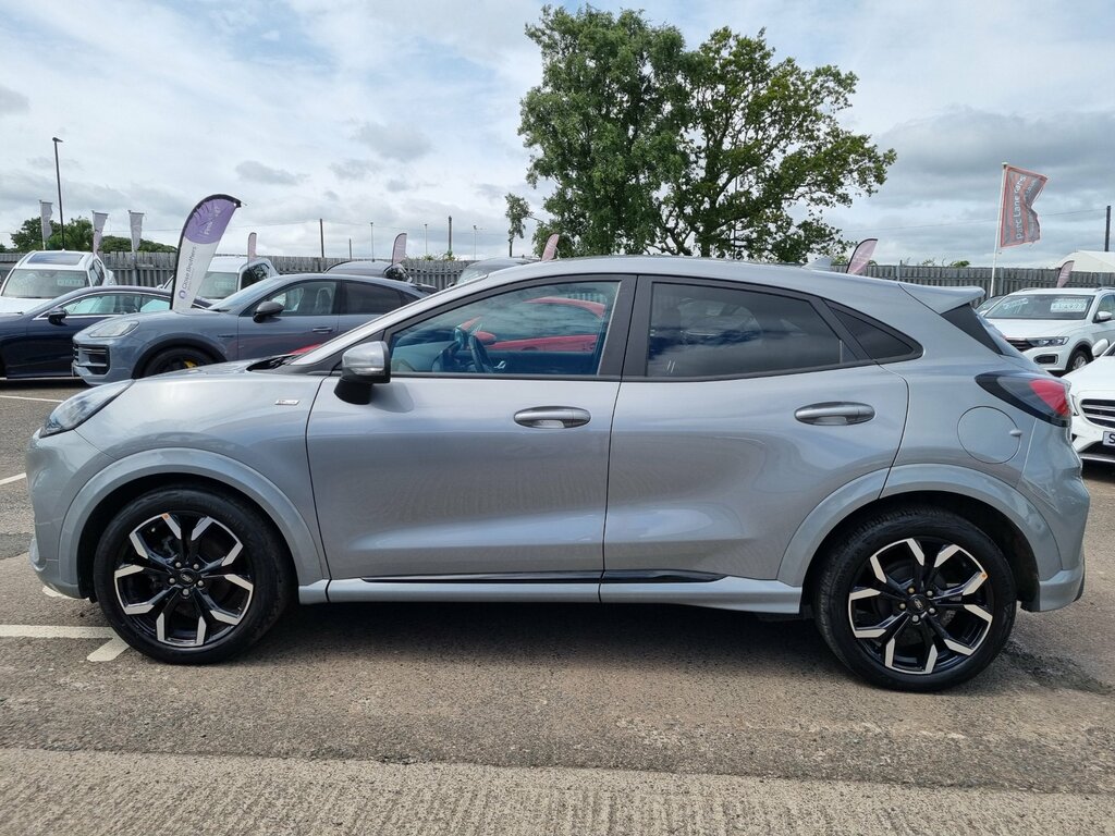 Ford Puma 1.0T Ecoboost Mhev St-line X Suv Hybrid MT73LMU Silver #3