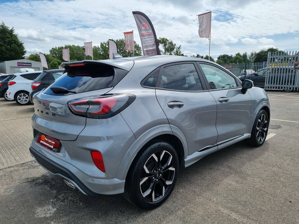 Ford Puma 1.0T Ecoboost Mhev St-line X Suv Hybrid MT73LMU Silver #6
