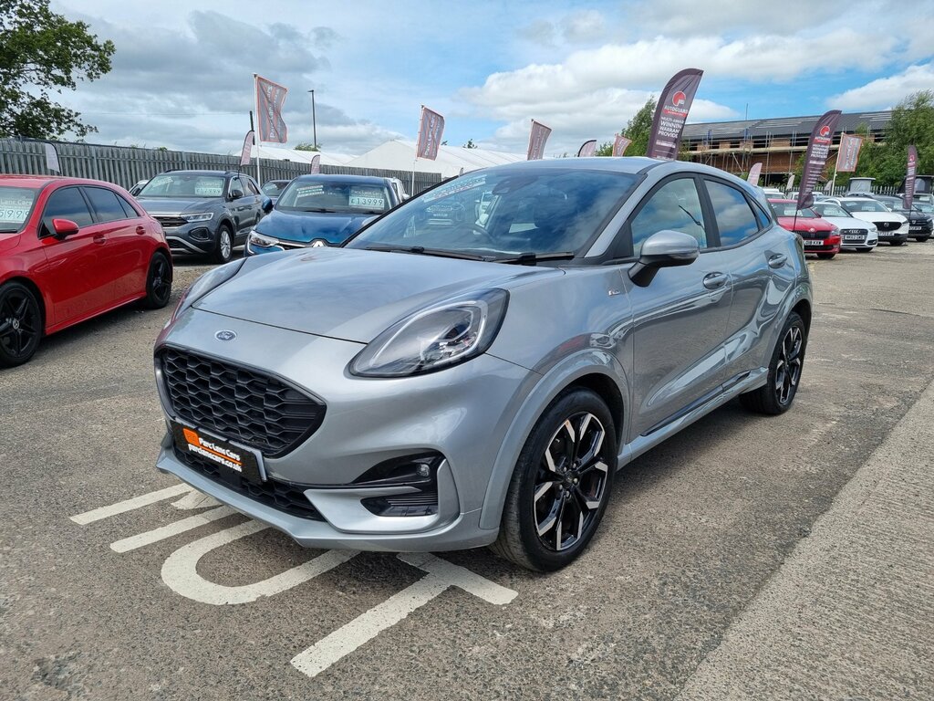 Ford Puma 1.0T Ecoboost Mhev St-line X Suv Hybrid MT73LMU Silver #2