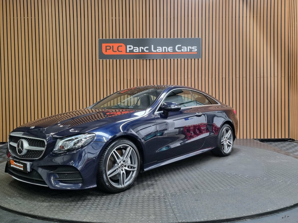 Mercedes-Benz E Class 3.0 E400 V6 Amg Line Premium Plus Coupe Petr Blue #2