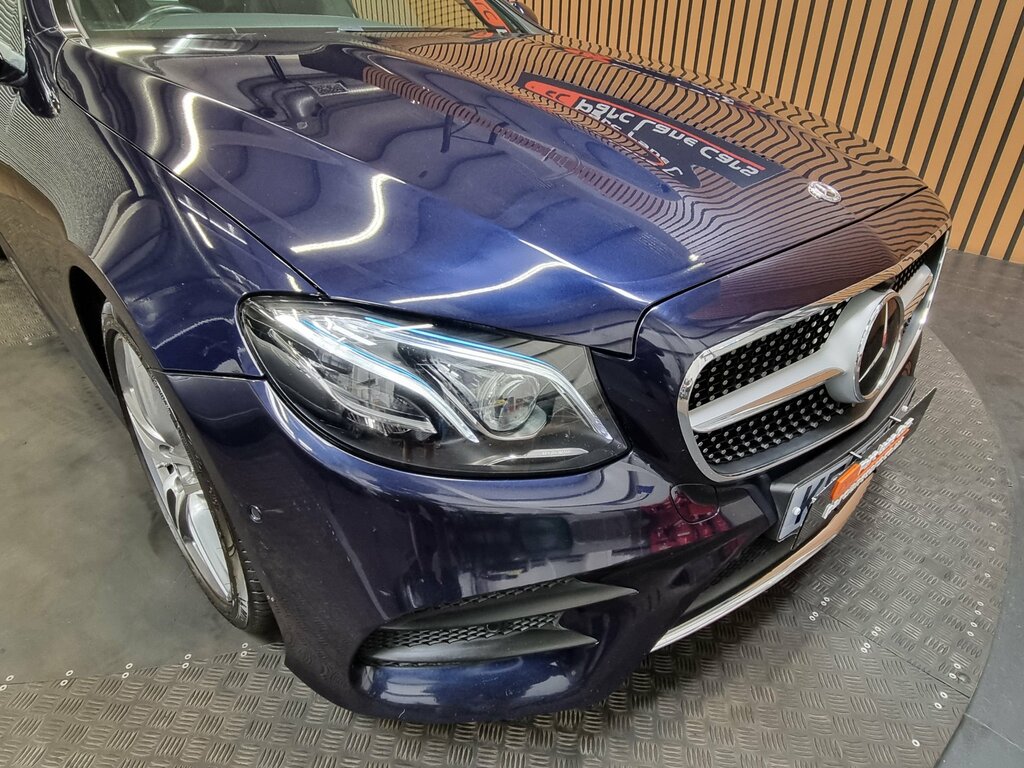 Mercedes-Benz E Class 3.0 E400 V6 Amg Line Premium Plus Coupe Petr KE67KWY Blue #2