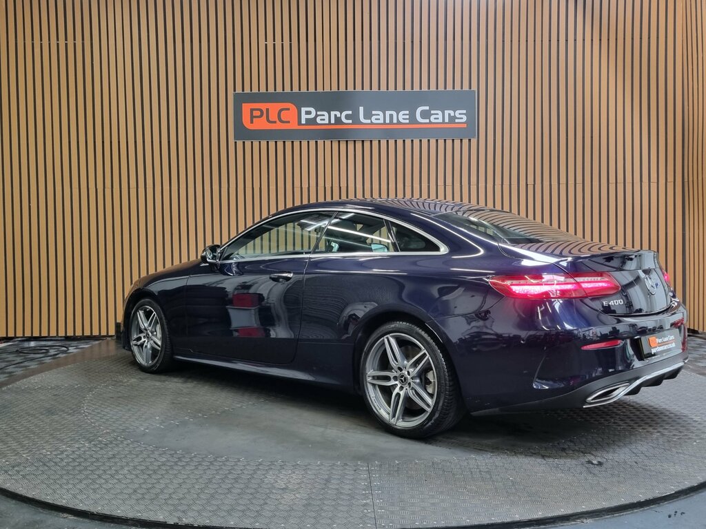 Mercedes-Benz E Class 3.0 E400 V6 Amg Line Premium Plus Coupe Petr Blue #4
