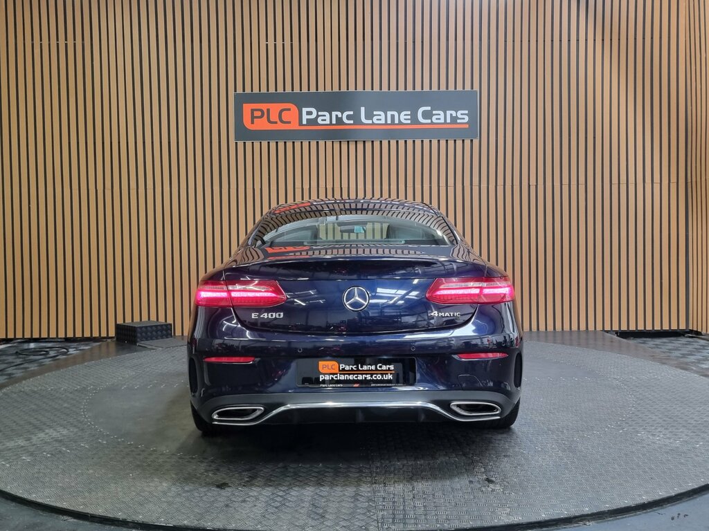 Mercedes-Benz E Class 3.0 E400 V6 Amg Line Premium Plus Coupe Petr Blue #5