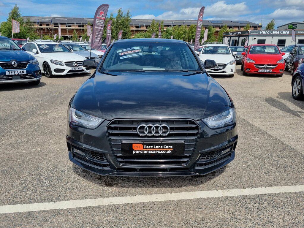 Audi A4 2.0 Tdi Black Edition Saloon Multitroni KJ15JGU Black