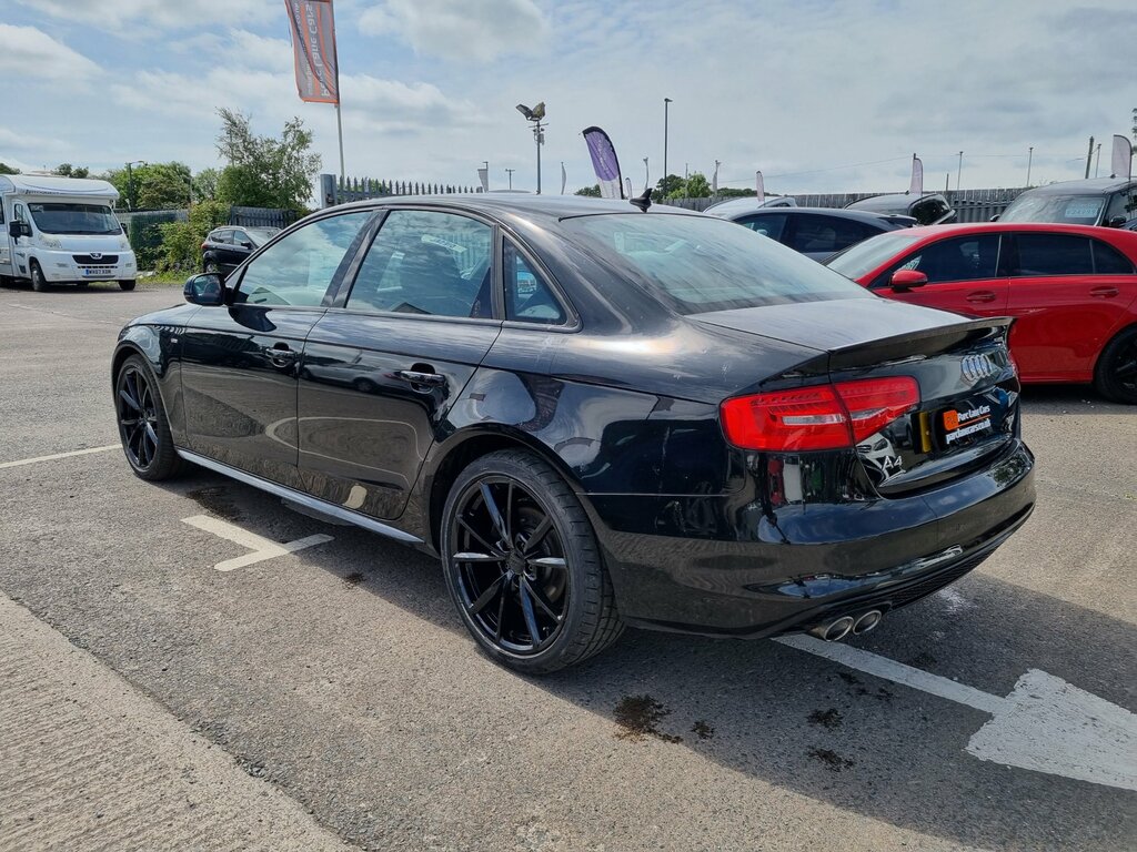 Audi A4 2.0 Tdi Black Edition Saloon Multitroni KJ15JGU Black #3