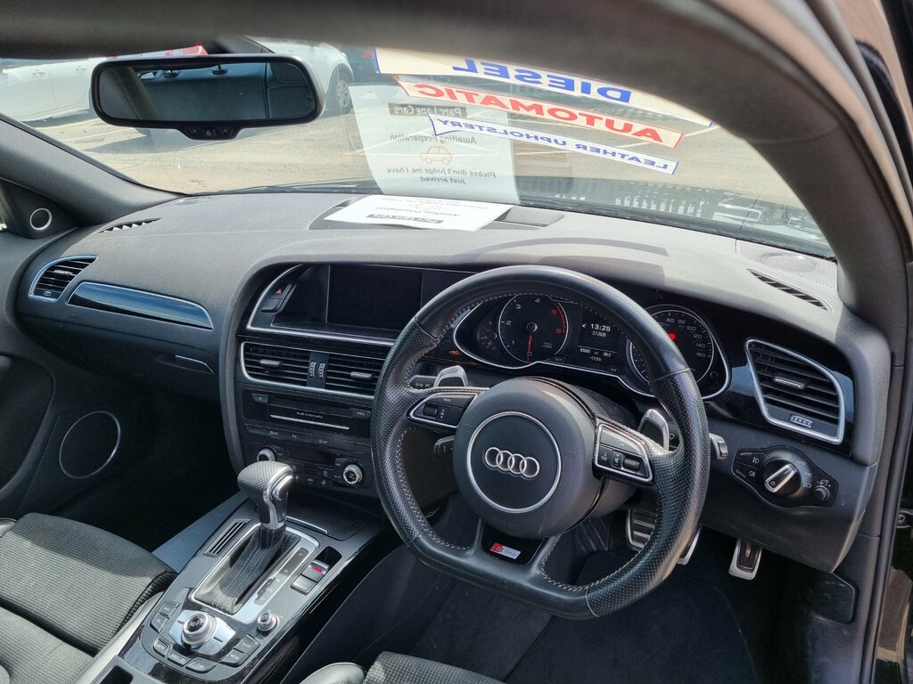 Audi A4 2.0 Tdi Black Edition Saloon Multitroni KJ15JGU Black #6