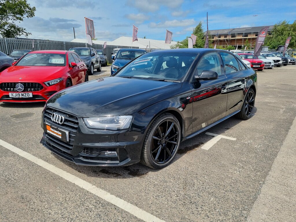 Audi A4 2.0 Tdi Black Edition Saloon Multitroni KJ15JGU Black #2