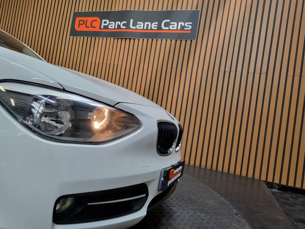 BMW 1 Series 2.0 116D Sport Hatchback - Only White