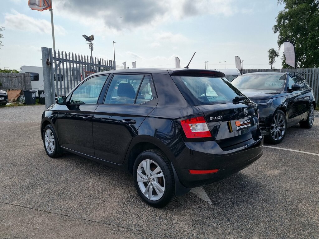 Skoda Fabia 1.0 Se Hatchback - Only 40000 Mi NL68FGG Black #3