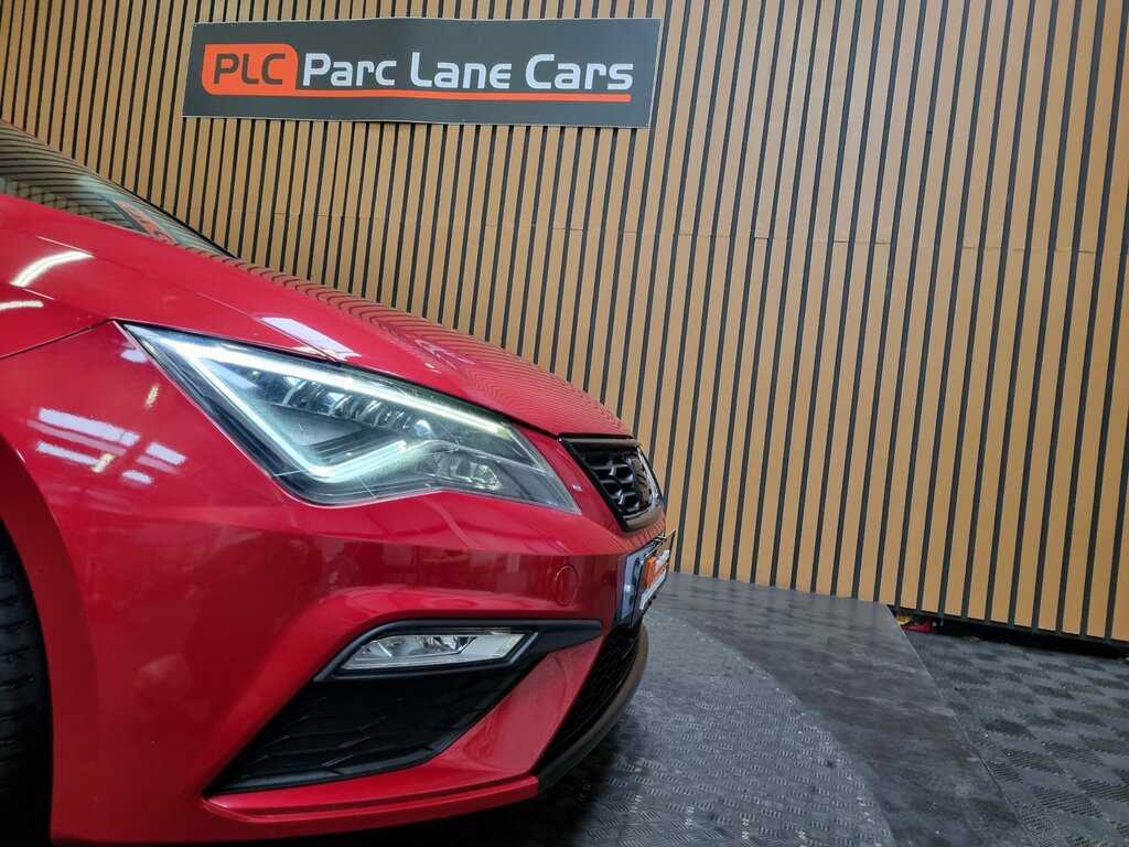 Seat Leon Fr Technology 1.4 Ecotsi Dsg Estate - Only 51000 M Red