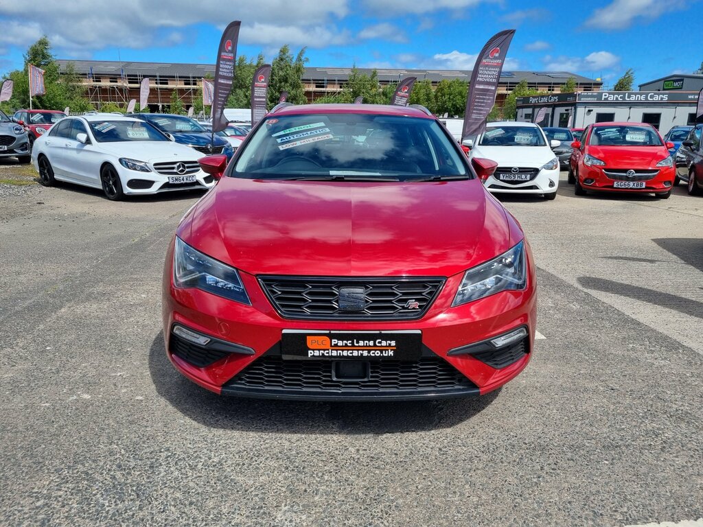 Seat Leon Fr Technology 1.4 Ecotsi Dsg Estate - Only 51000 M Red