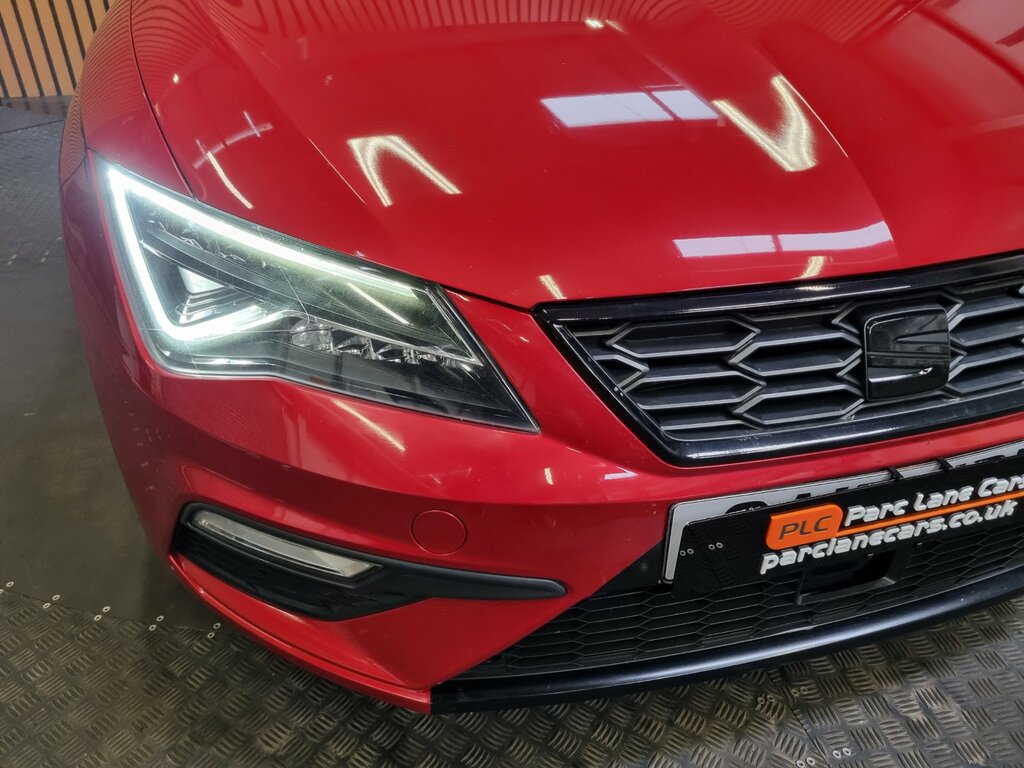Seat Leon Fr Technology 1.4 Ecotsi Dsg Estate - Only 51000 M SA17JRM Red #5